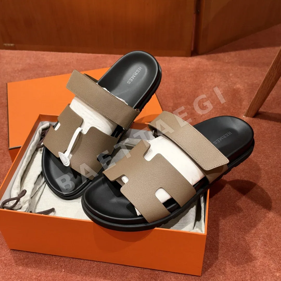 에르메스 시프르 샌들 Calfskin 컷아웃 상세 이미지 2