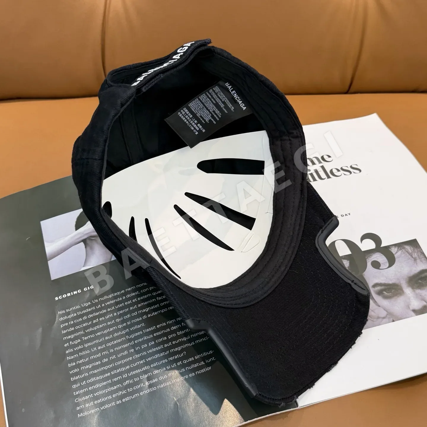 발렌시아가 모자 81807 Balenciaga Cap 상세 이미지 4