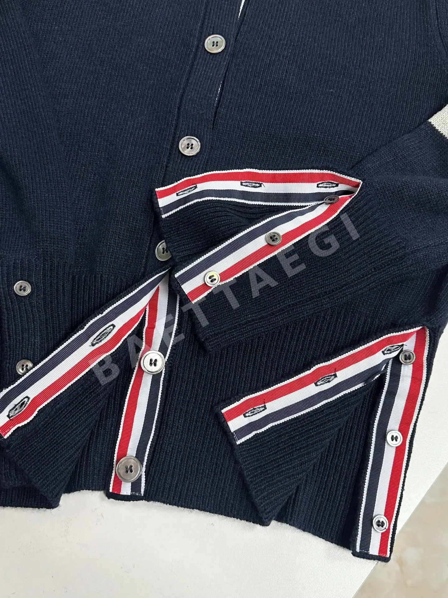 톰브라운 네이비 블루 남성 후드 레플리카 46568 Thom Browne 상세 이미지 8