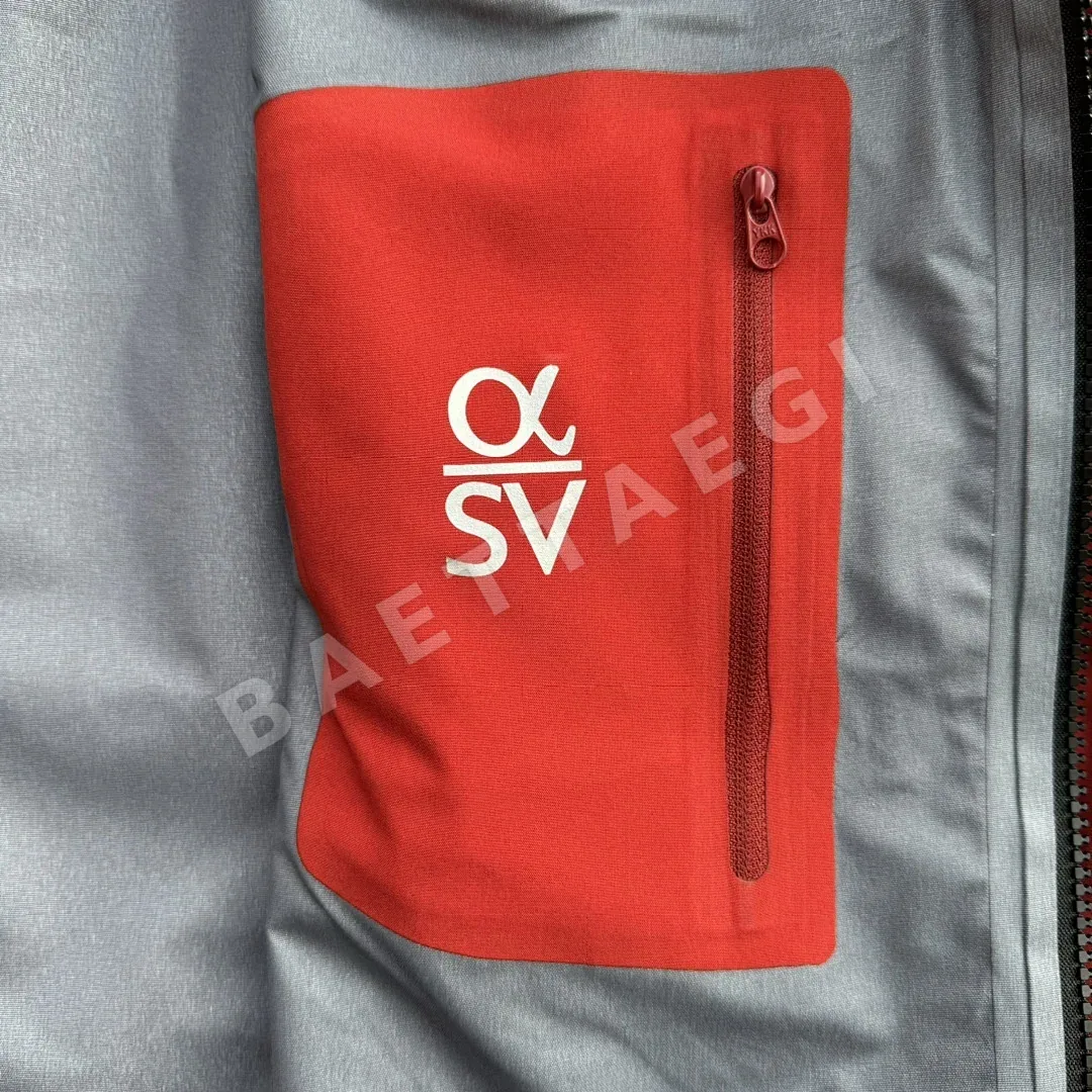 아크테릭스 [TZ] 알파 SV 자켓 7세대 보르도 레드 200143 Arc'teryx Alpha SV Jacket 7 Podol Red 상세 이미지 11