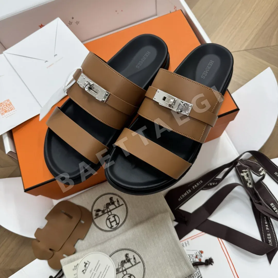 에르메스 잭슨 카프스킨 샌들 상세 이미지 2