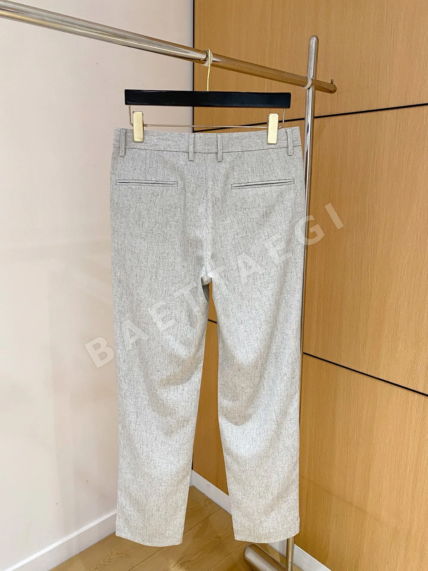 로로피아나 린넨 혼방 남성 바지 상세 이미지 8