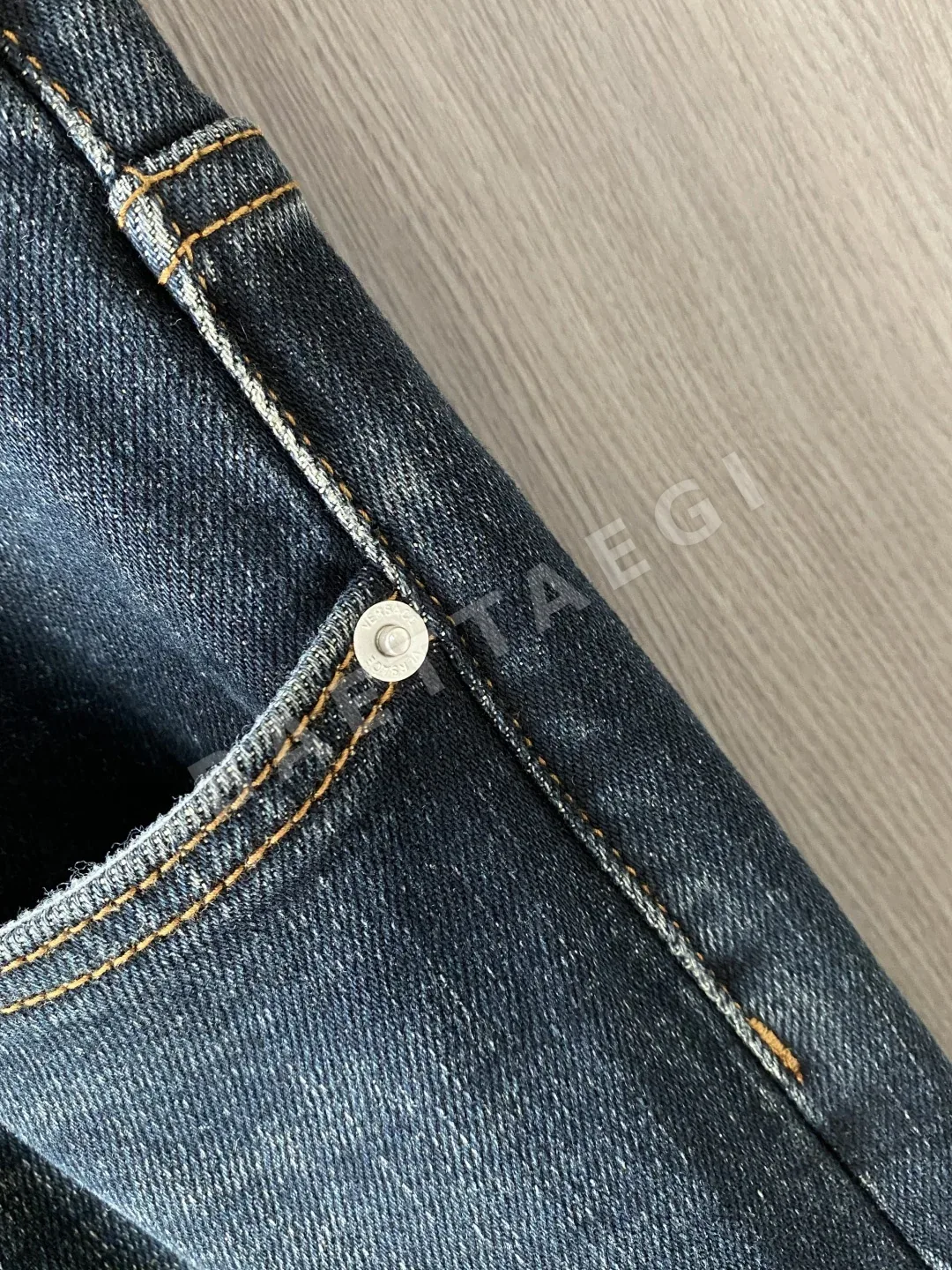베르사체 남성 데님 바지 상세 이미지 5
