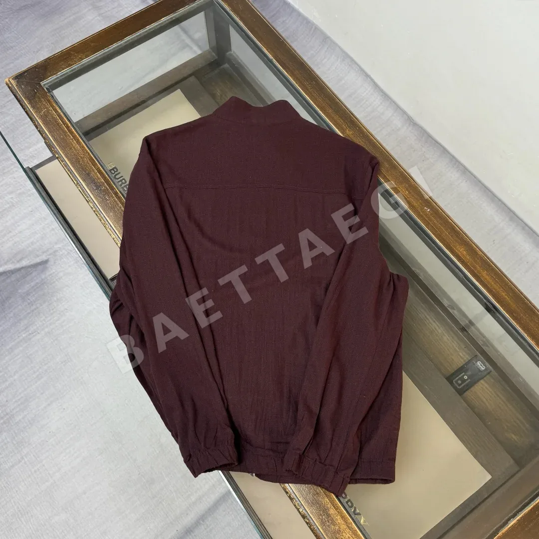 로로피아나 코튼 린넨 스탠드카라 자켓 상세 이미지 9