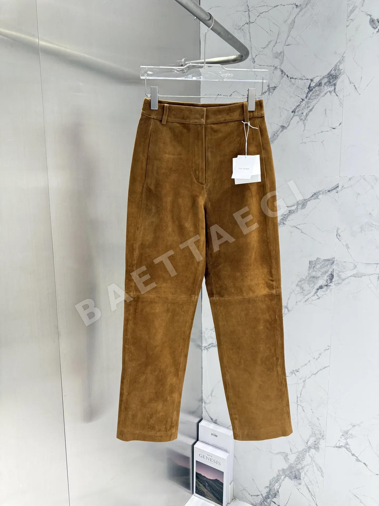 더로우 가죽 여성 바지 206008