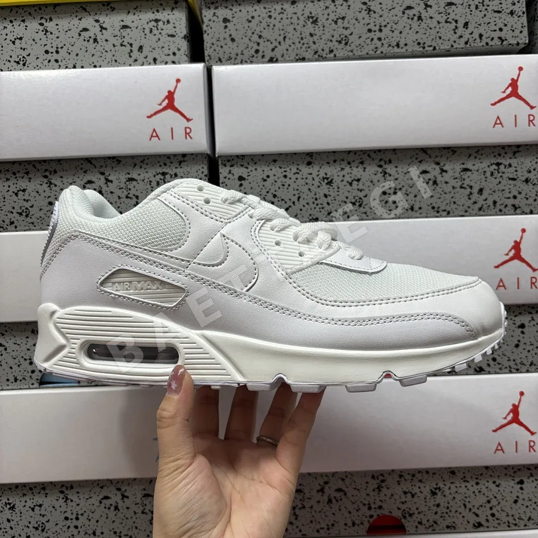 나이키 [XY] 에어 맥스 90 CN8490-100 201053 Nike Air Max 90 Recraft Triple White 상세 이미지 6