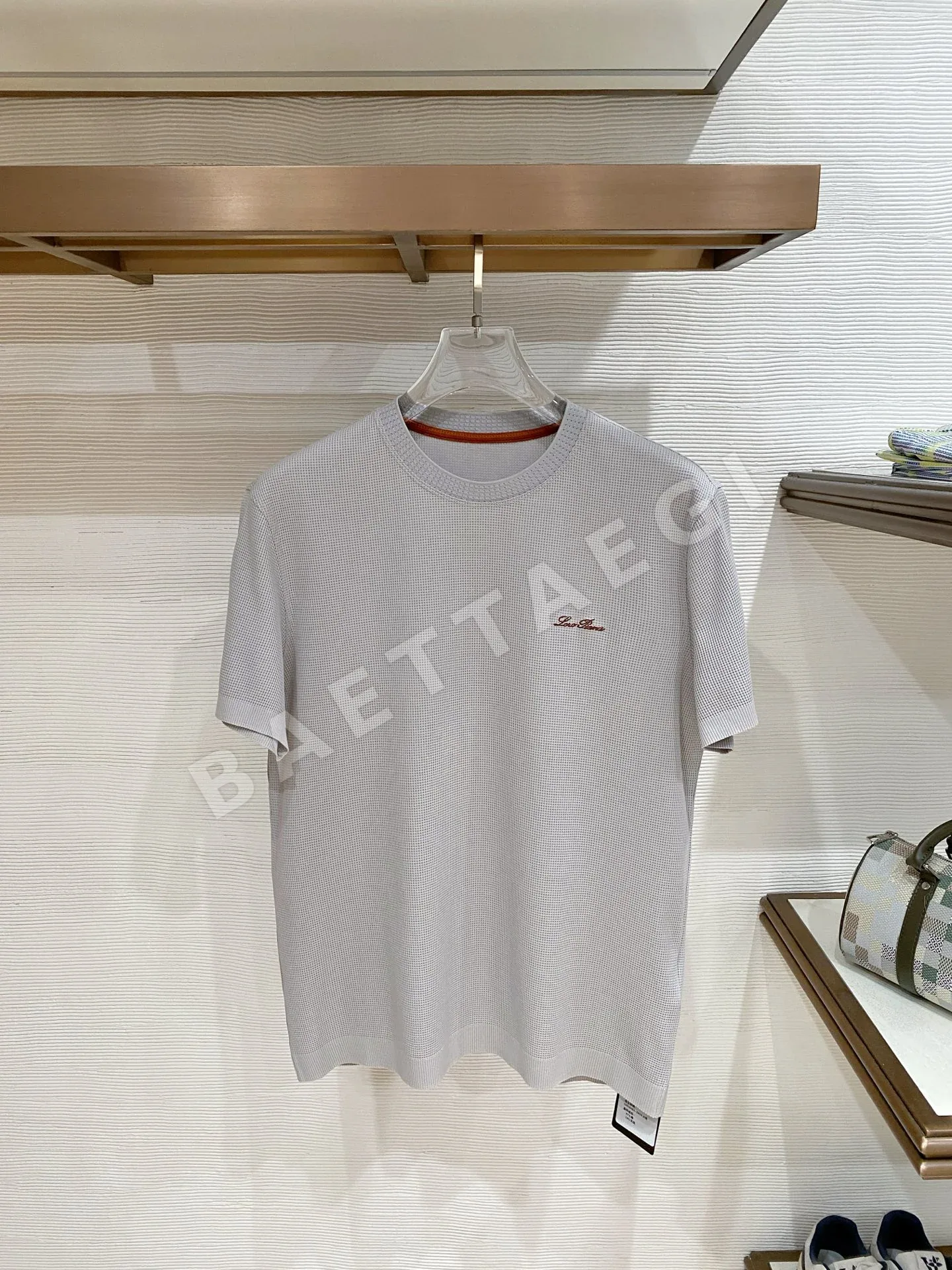 로로피아나 남성 라운드넥 반팔 티셔츠 88312