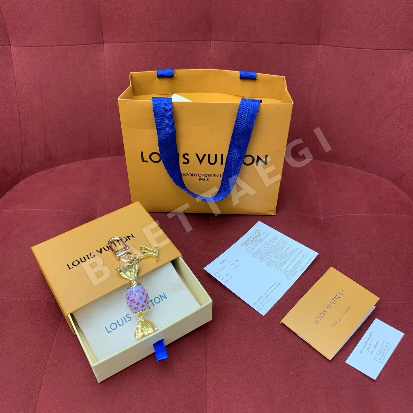 루이비통 캔디 테마 키링 190264
