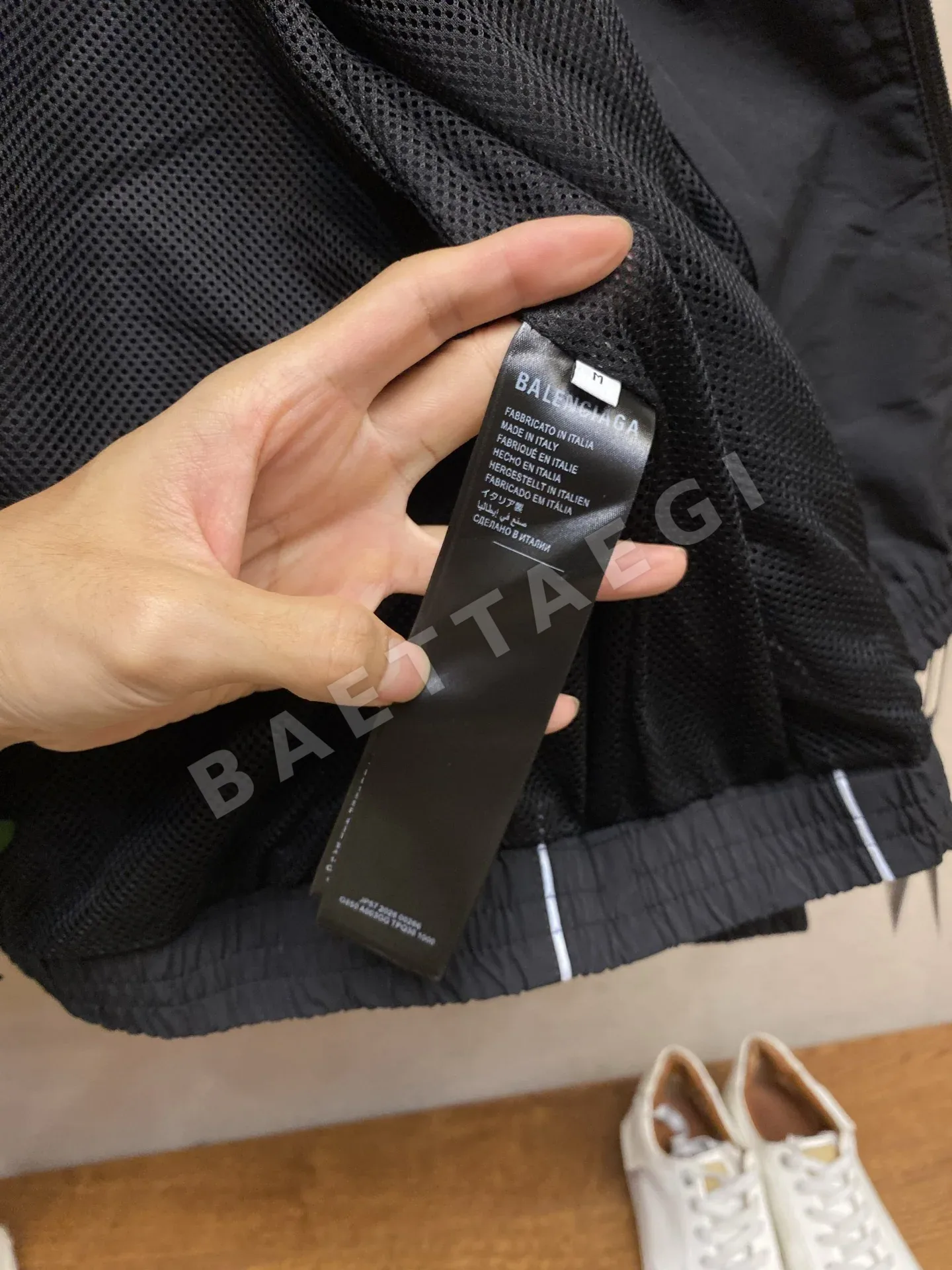 발렌시아가 코튼 메시 남성 자켓 상세 이미지 8