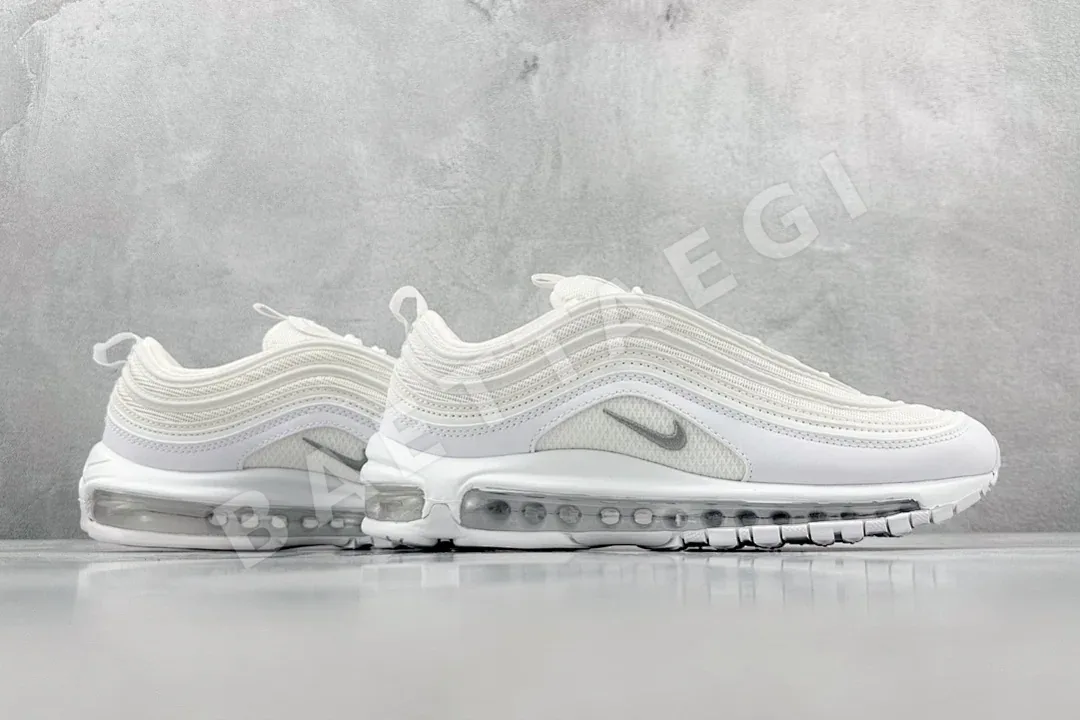 나이키 에어 맥스 97 921826-101 200942 Nike Air Max 97 Triple White Wolf Grey 상세 이미지 5