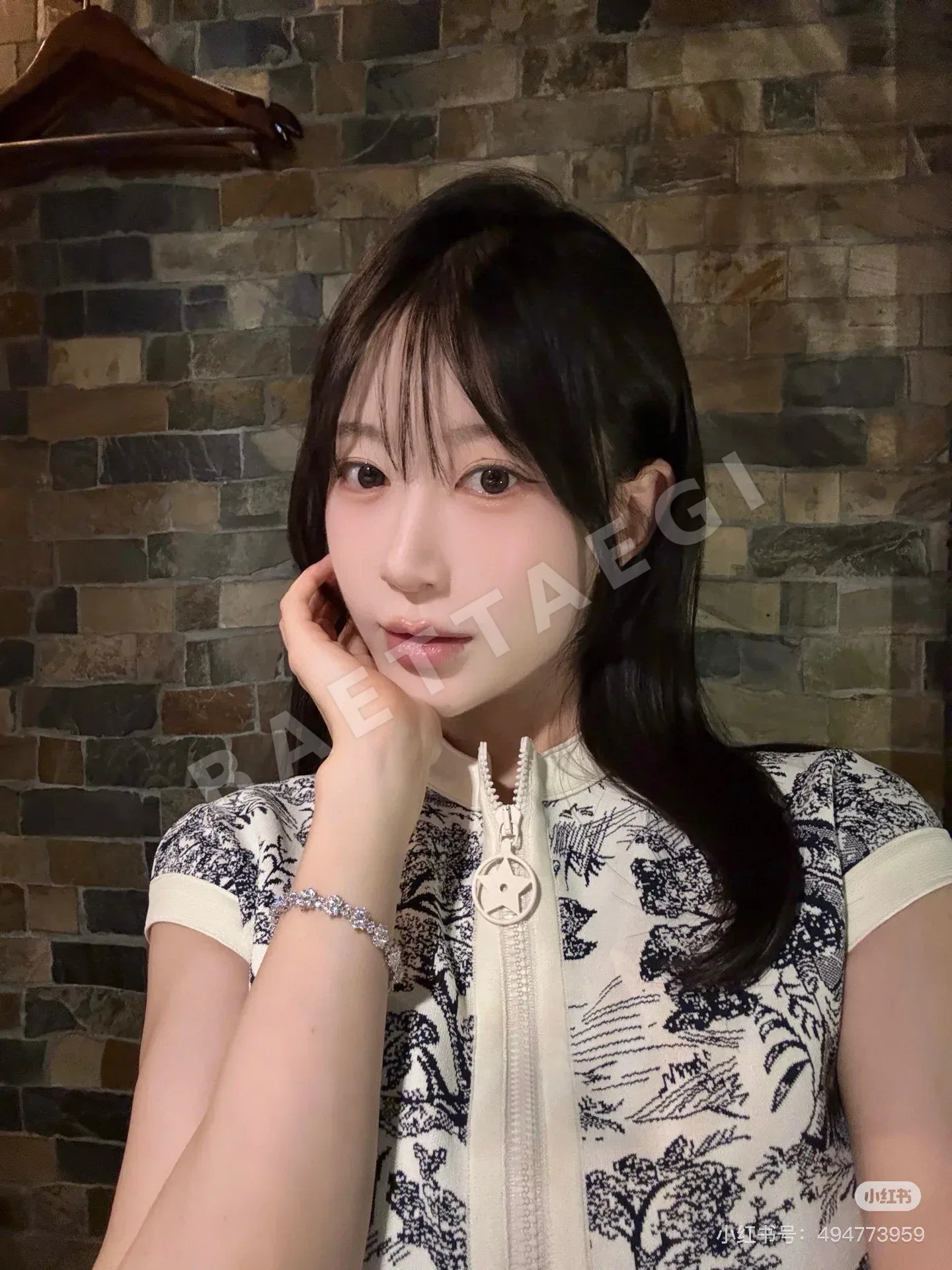 디올 트일레타리 패턴 여성 원피스 상세 이미지 2