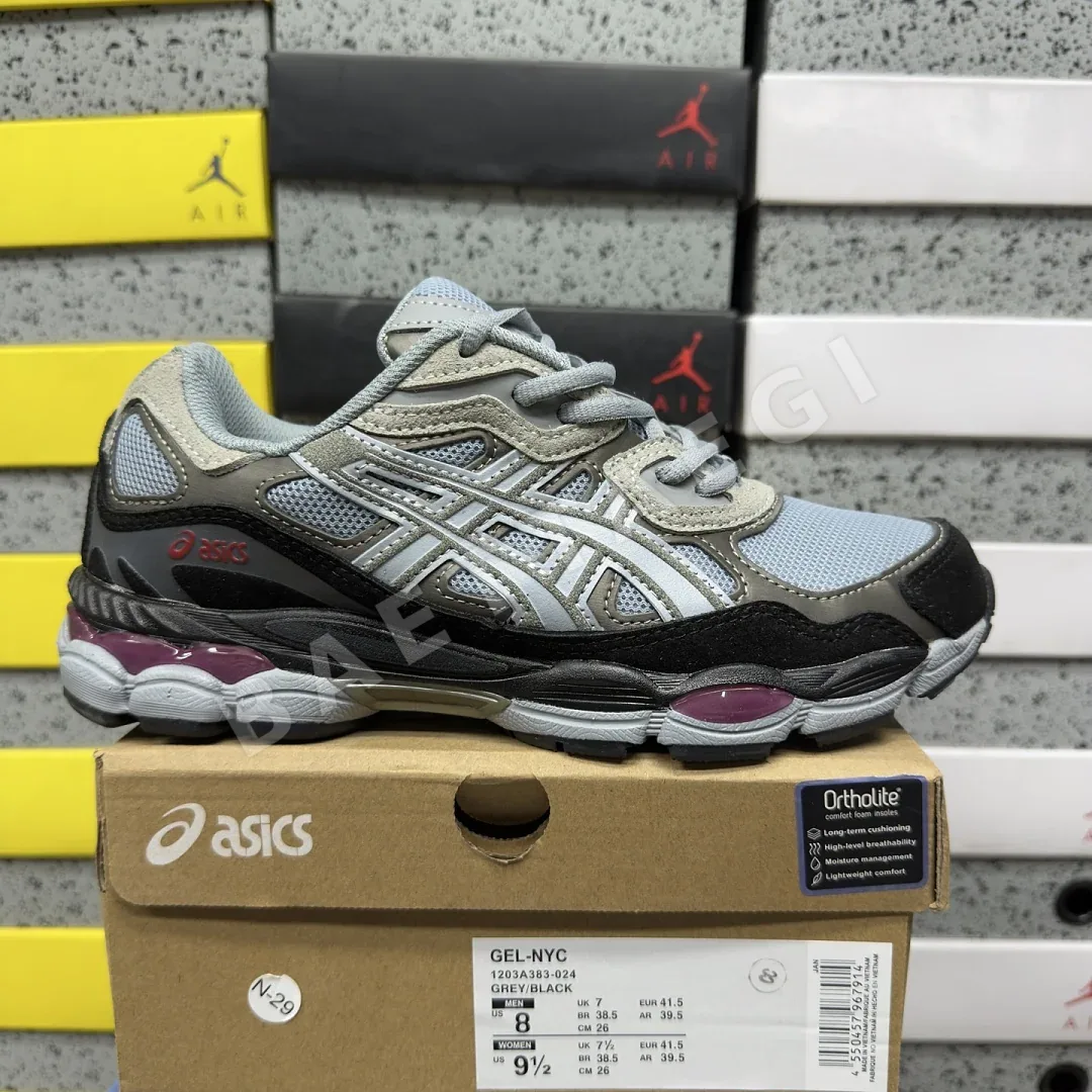 아식스 [WZ] 젤 NYC 1203A383-024 200472 Asics Gel-NYC Gravel Black