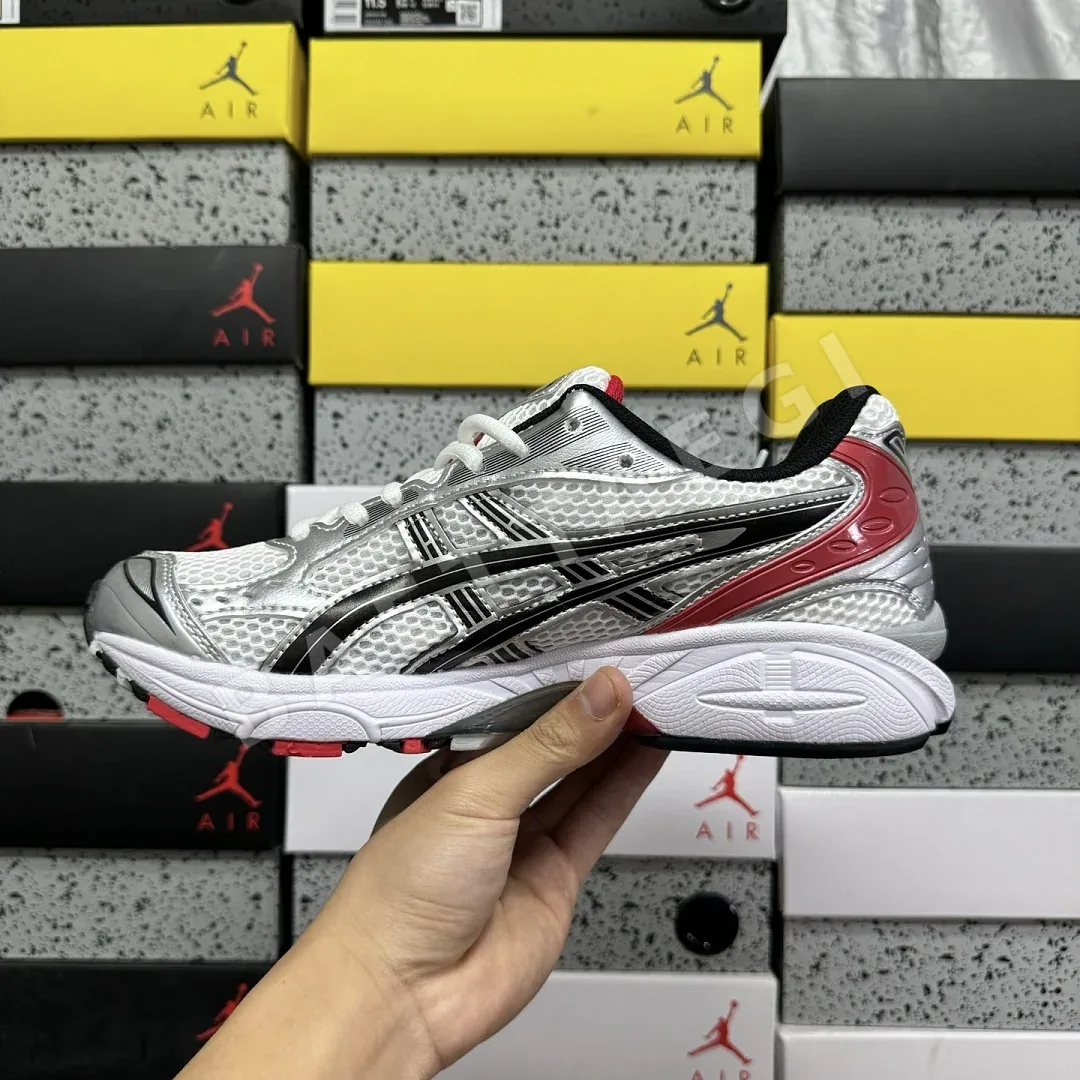 아식스 [LZ] 젤 카야노 14 1201A019-103 200580 Asics Gel-Kayano 14 White Classic Red 상세 이미지 7