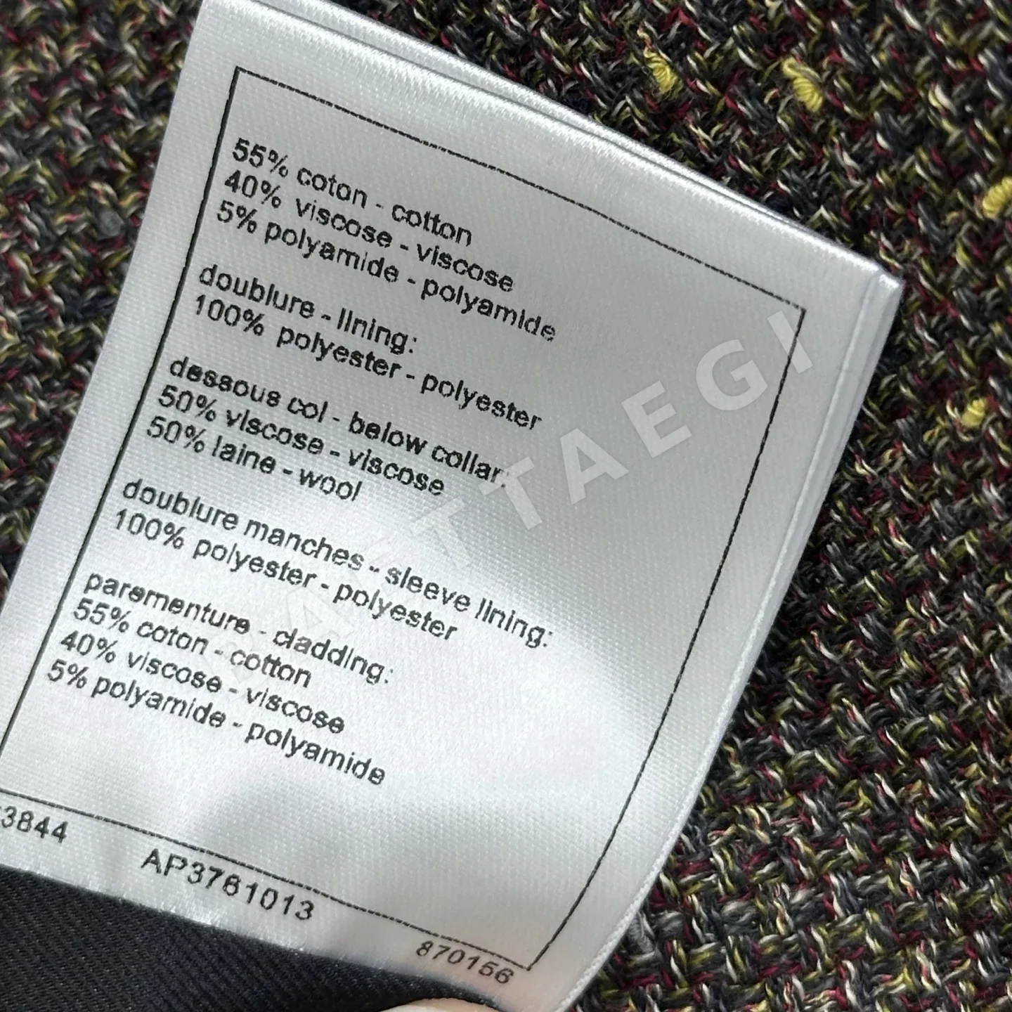 샤넬 트위드 여성 바지 상세 이미지 10