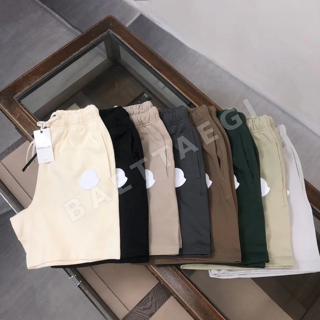 몽클레르 로고 코튼 반바지 5323 상세 이미지 2