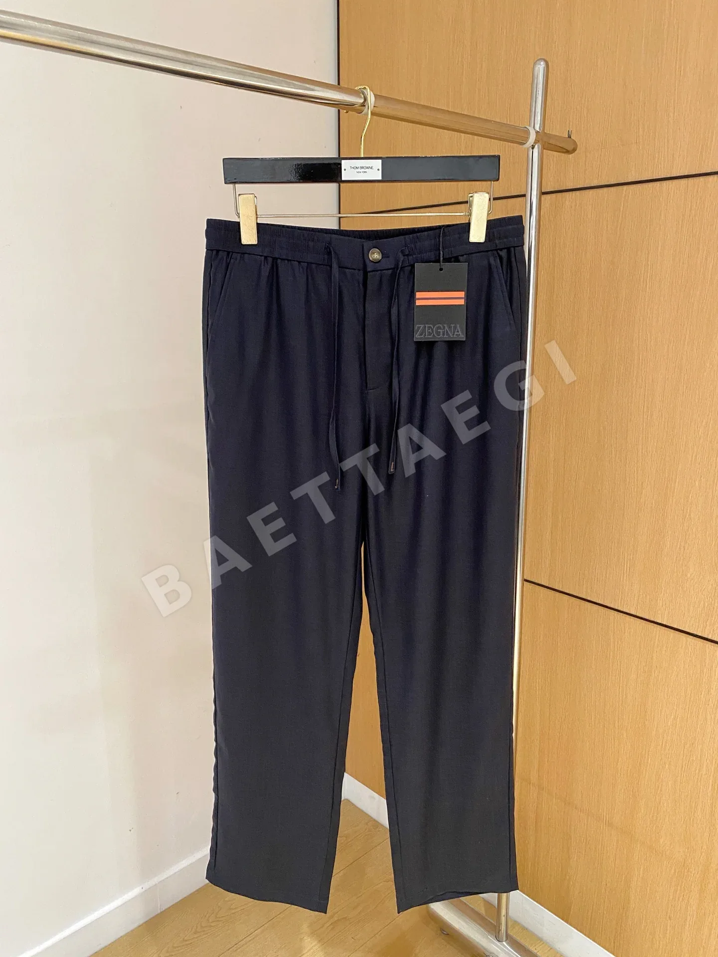 제냐 텐셀 린넨 블렌드 남성 바지 129950