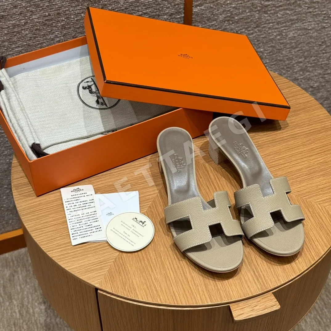 에르메스 185 오아시스 하이힐 샌들 8427