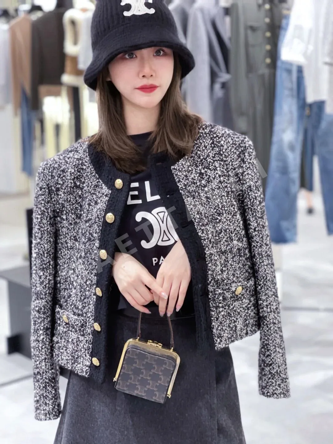 셀린느 모노그램 박스 백 가방 86046