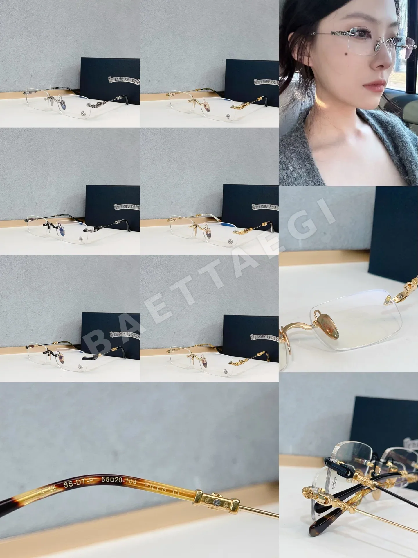 크롬하츠 선글라스 74078 Chrome Hearts Sunglasses