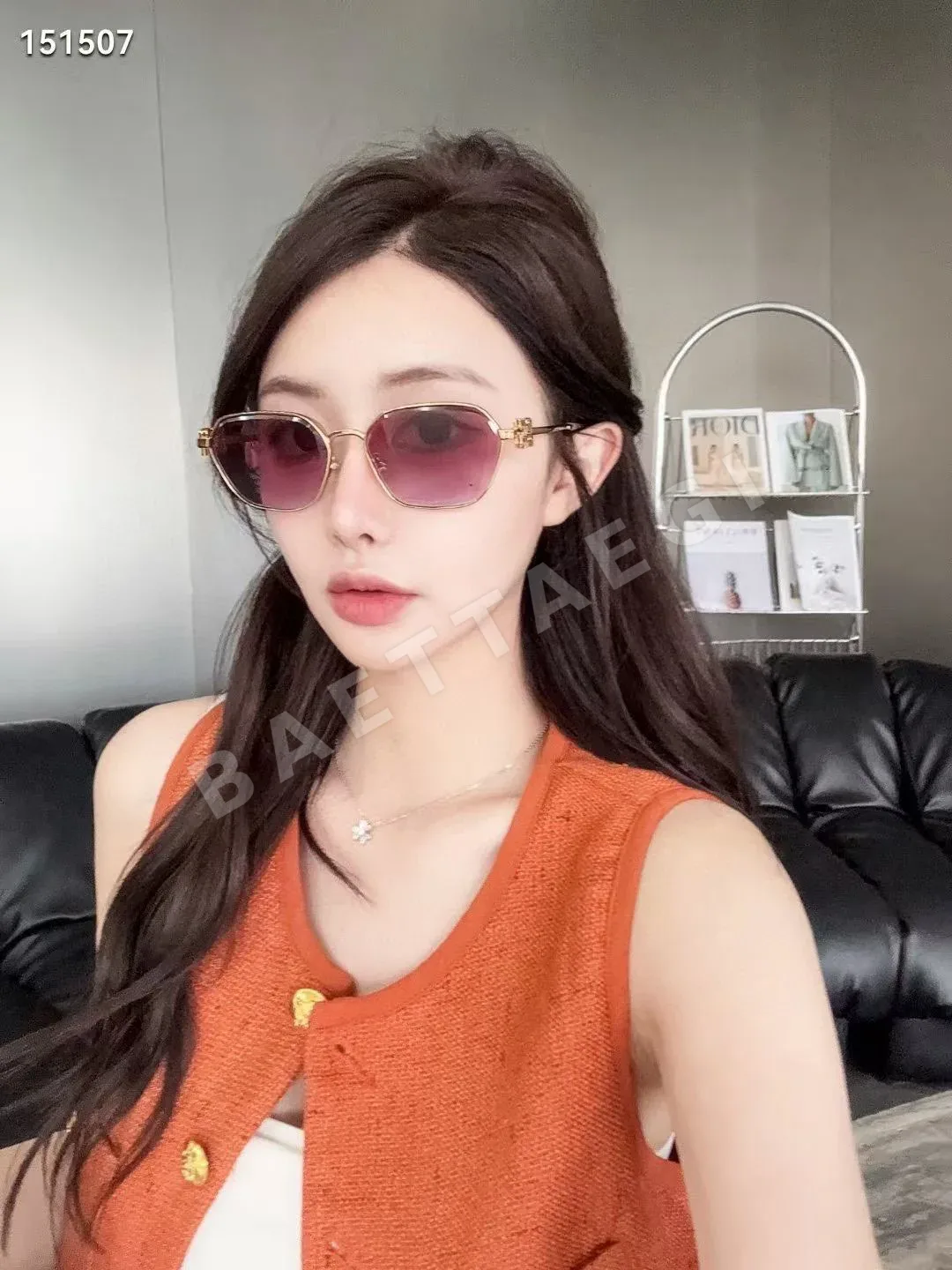 미우미우 MU55 ZS 선글라스 상세 이미지 4