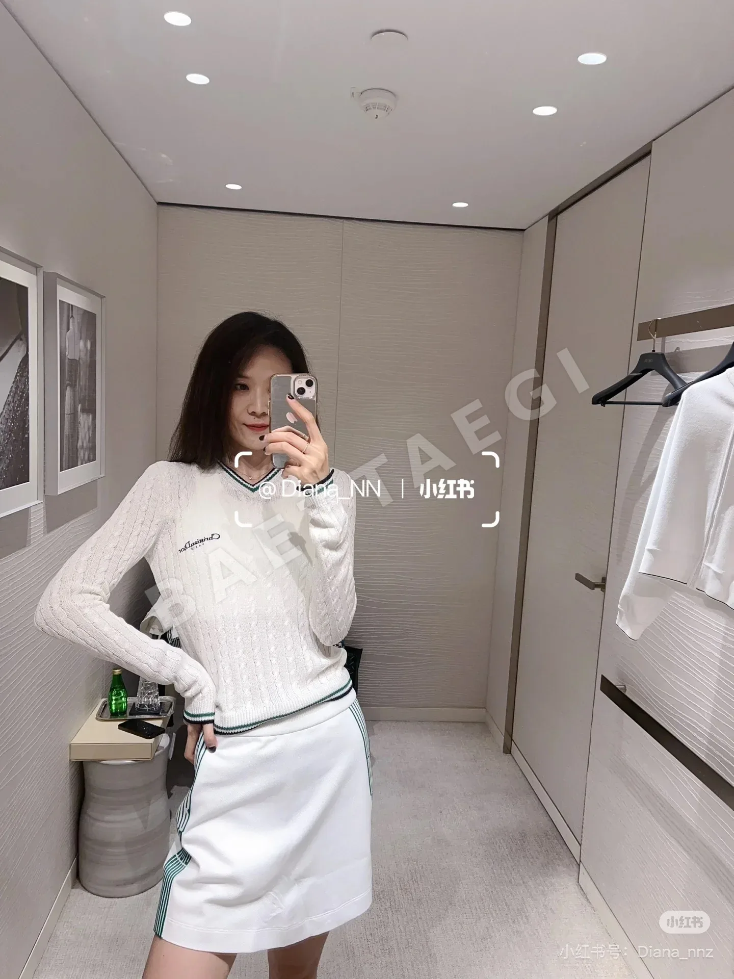 디올 크로셰 허리 밴드 팬츠 세트 상세 이미지 7