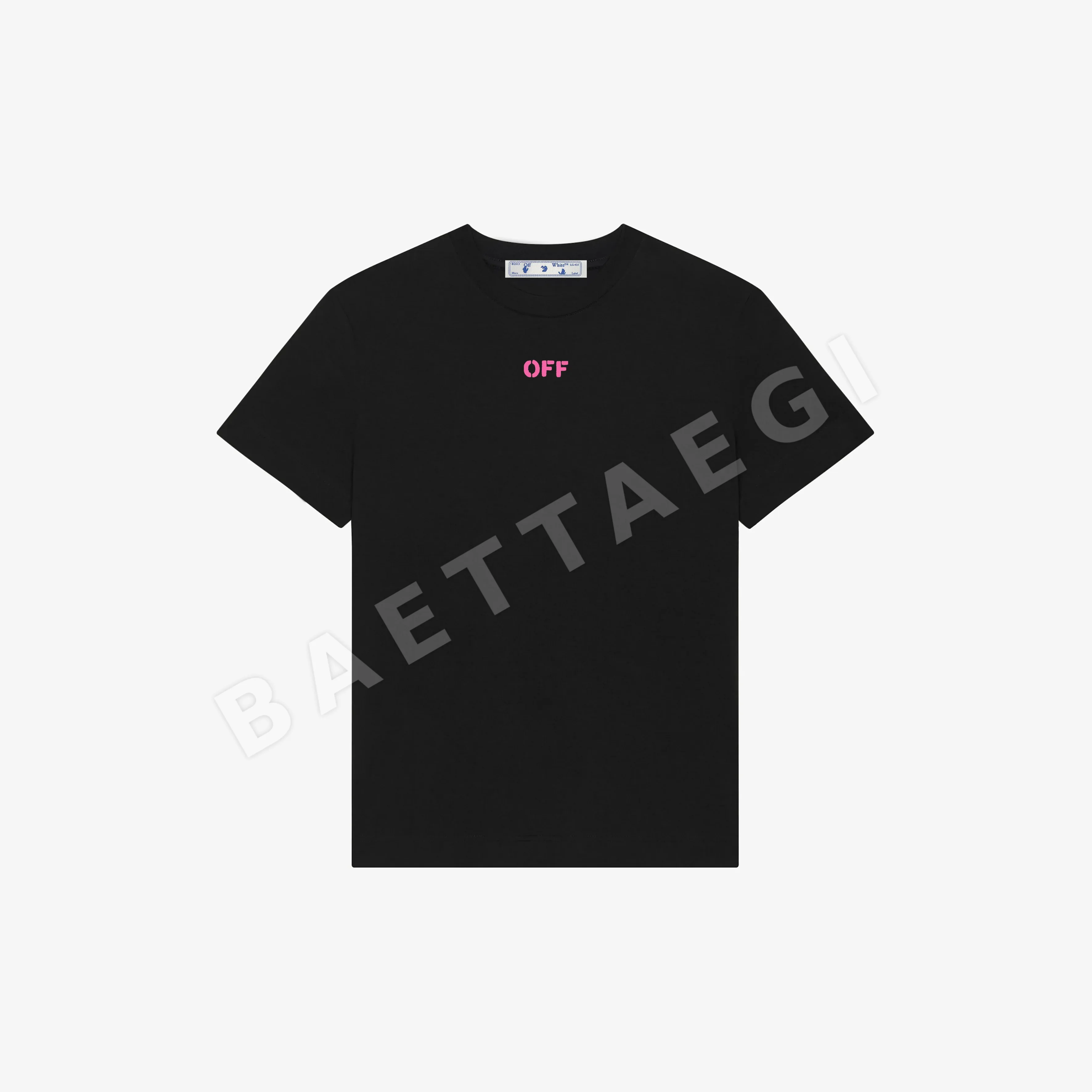 오프화이트 남성 반팔 티셔츠 87607