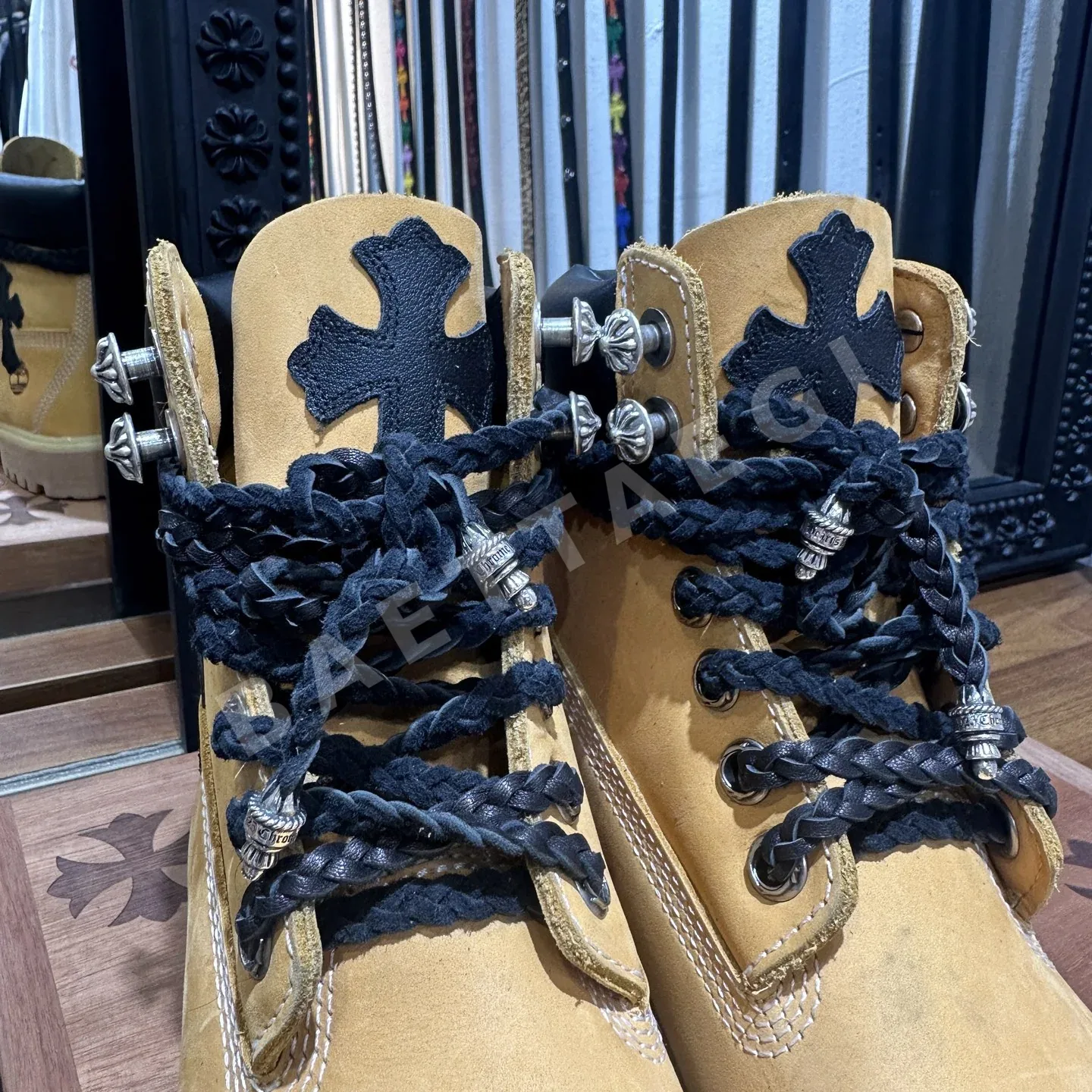크롬하츠 신발 164052 Chrome Hearts Boots 상세 이미지 3