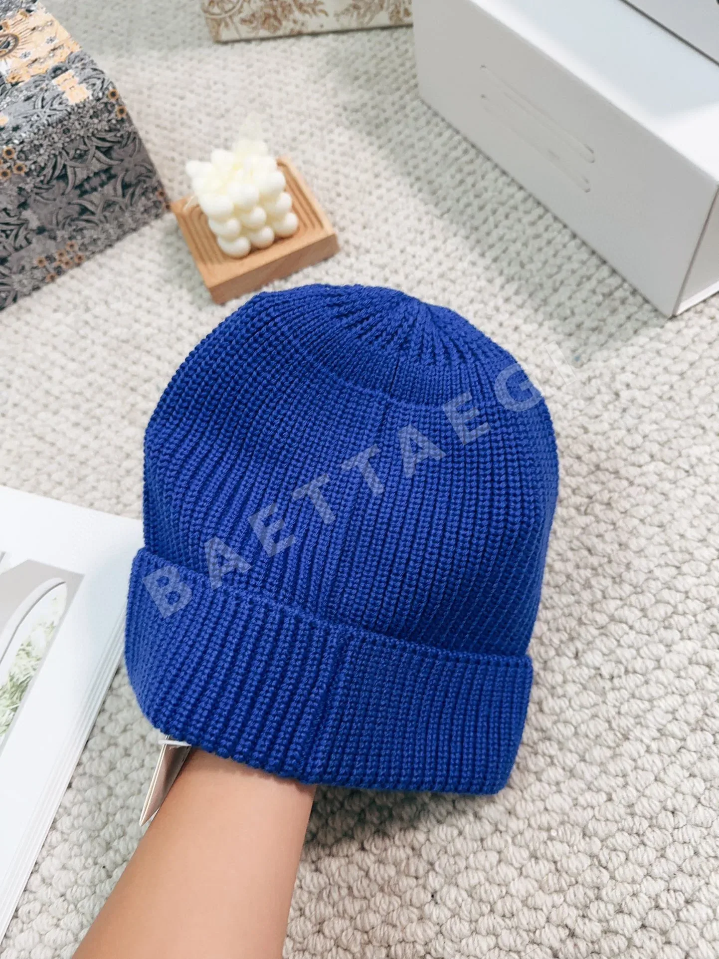 셀린느 울 니트 모자 상세 이미지 9