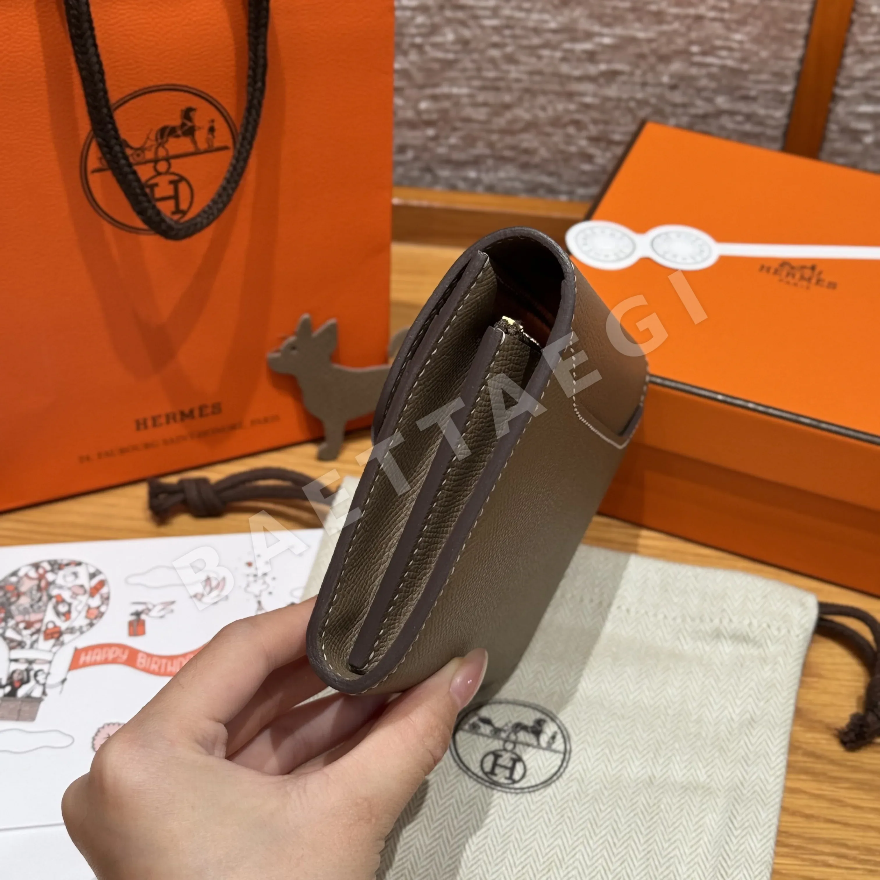 에르메스 콘스탄스 컴팩트 월렛 지갑 상세 이미지 12