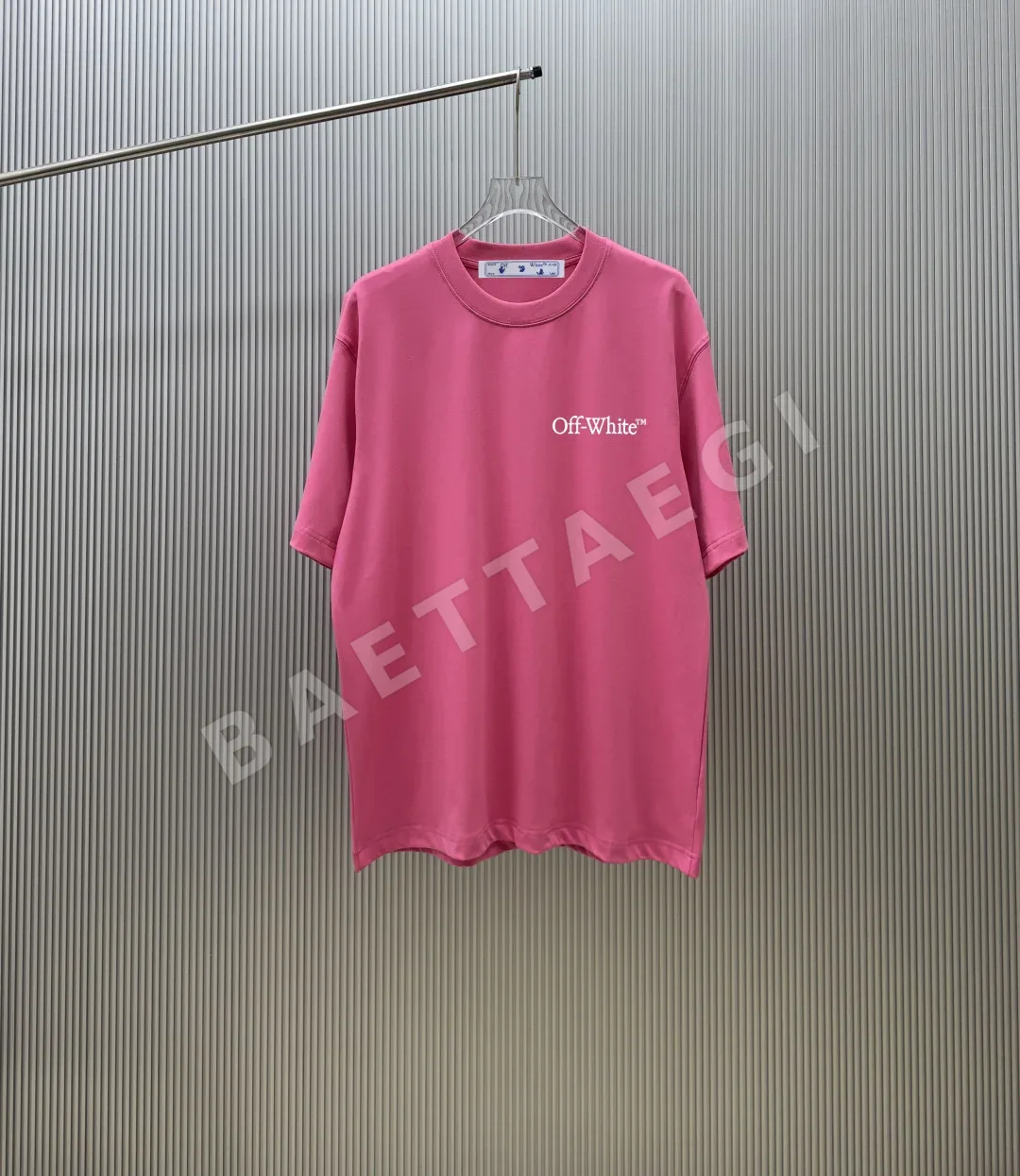 오프화이트 남성 반팔 티셔츠 87275
