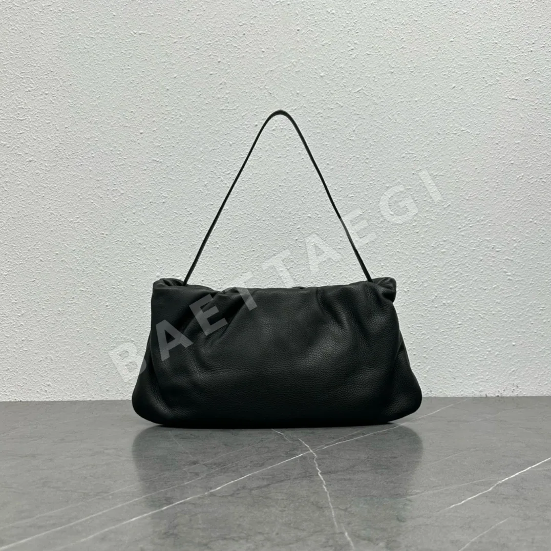 더로우 보우르즈 XL 클라우드 소가죽 숄더백 TR-065 상세 이미지 3