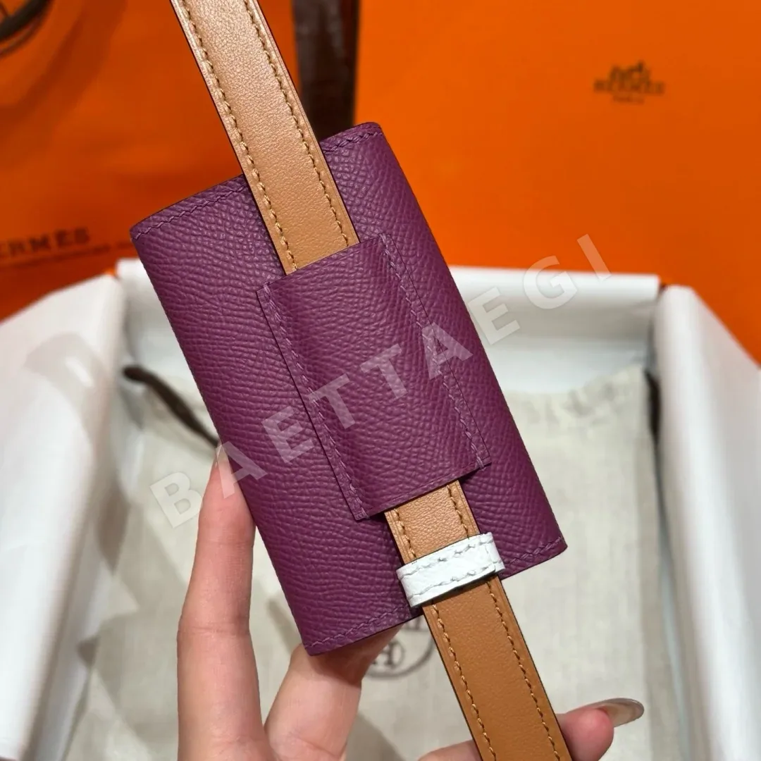 에르메스 켈리 버클 앱송 카프스킨 벨트 상세 이미지 9