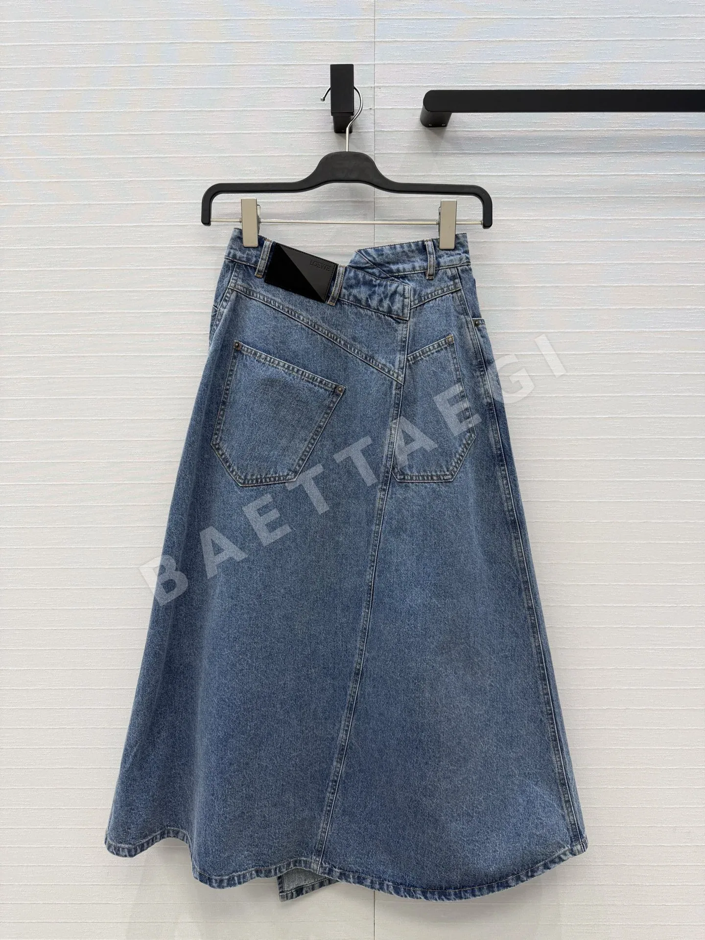 로에베 데님 미디 스커트 상세 이미지 9