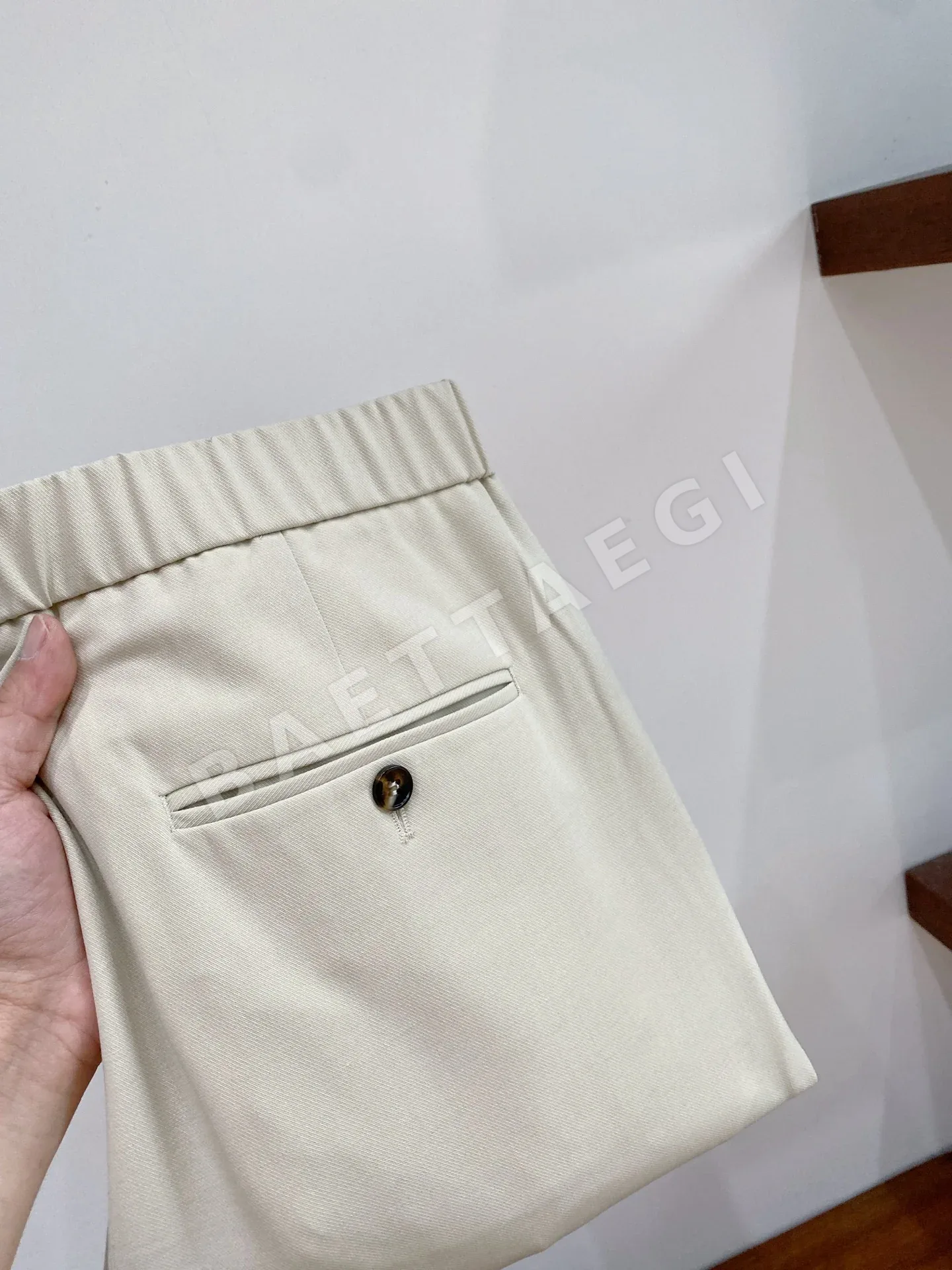 브리오니 텐셀 혼방 코튼 울 남성 바지 상세 이미지 11