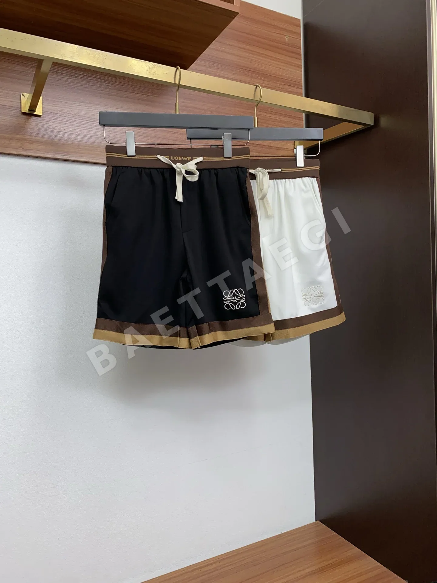 로에베 남성 스트레치 코튼 반바지 상세 이미지 8