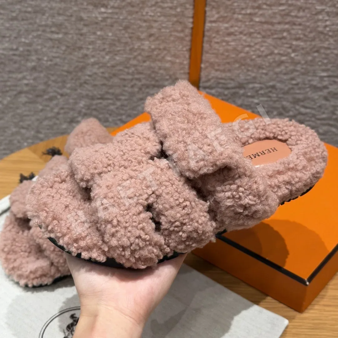에르메스 시프레 샌들 Naked Pink 울가죽 상세 이미지 2