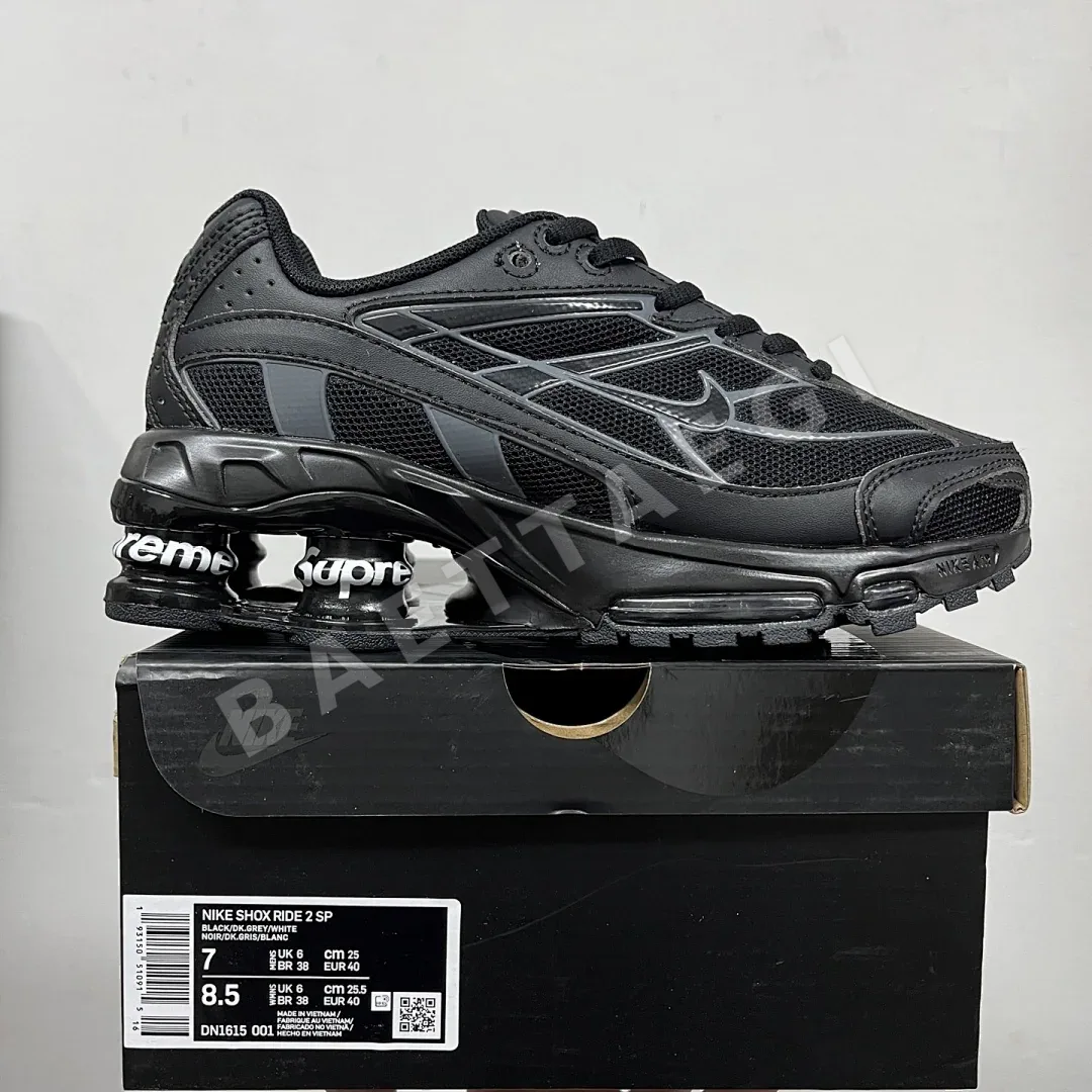나이키 [WM] 샥스 DN1615-001 201010 Nike Shox Ride 2 Supreme Black