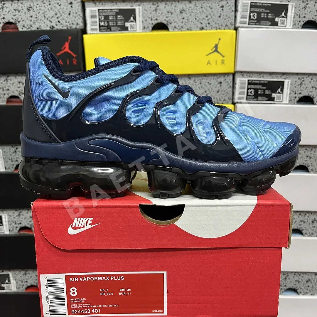 나이키 [OT] 에어 베이퍼맥스 플러스 블랙 블루 924453-401 201576 Nike Air VaporMax Plus Obsidian