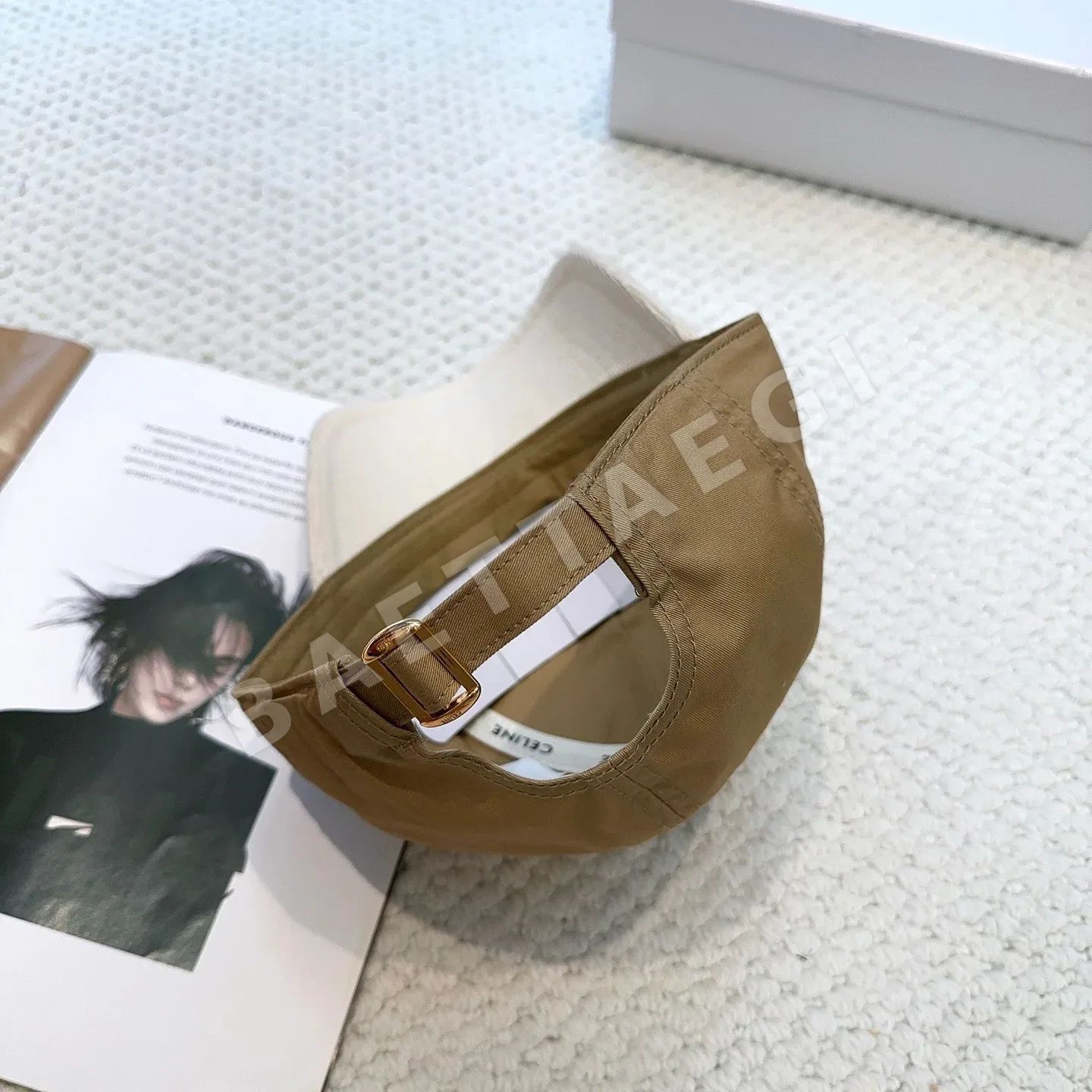 셀린느 심플 레터링 베이스볼 모자 상세 이미지 3