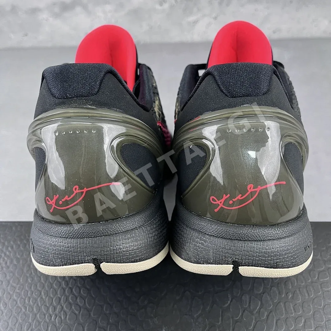 나이키 [GX] 코비 6 프로트로 블랙 레드 FQ3546-001 201374 Nike Kobe 6 Protro Italian Camo ZK6 상세 이미지 4