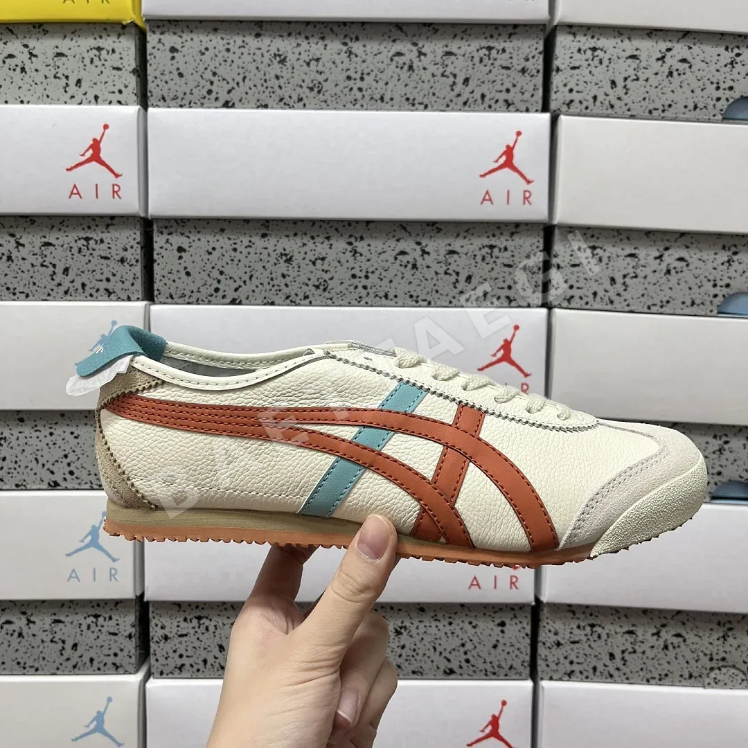 오니츠카타이거 [QC] 멕시코 66 1183A201-116 202300 Onitsuka Tiger Mexico 66 Cream Piquant 상세 이미지 8