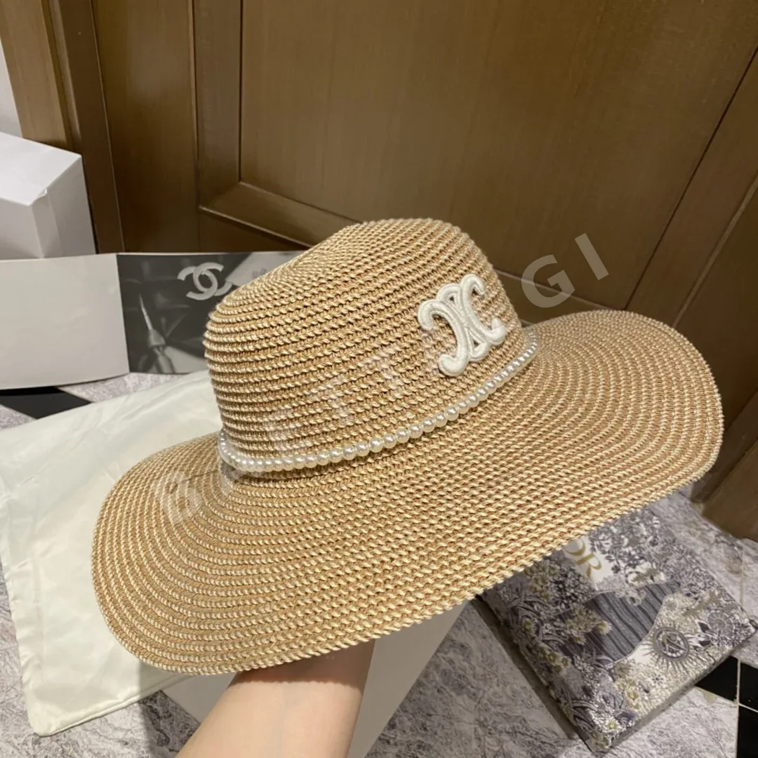 셀린느 밀짚 버킷햇 모자 상세 이미지 5