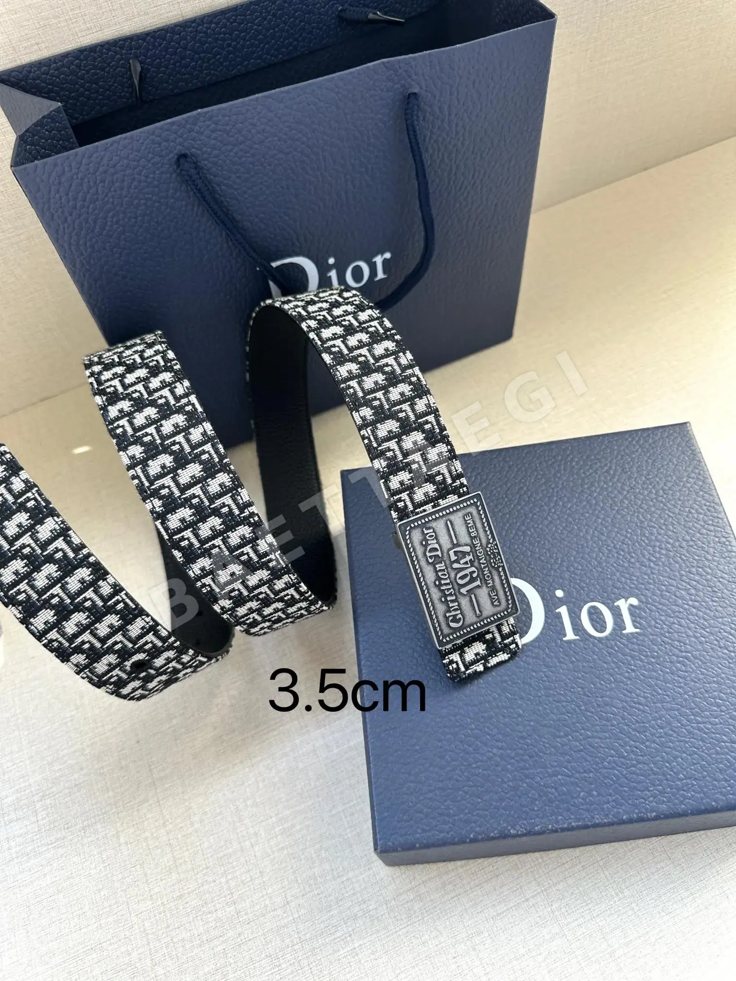 디올 CD 아이콘 버클 벨트 상세 이미지 6