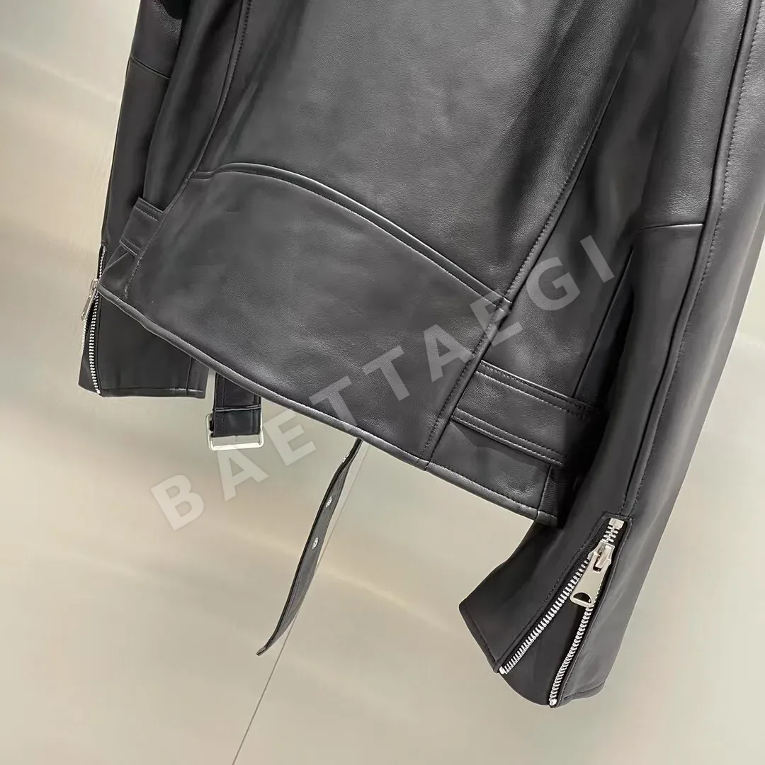 보테가베네타 랩 모터사이클 릴랙스핏 여성 자켓 상세 이미지 9