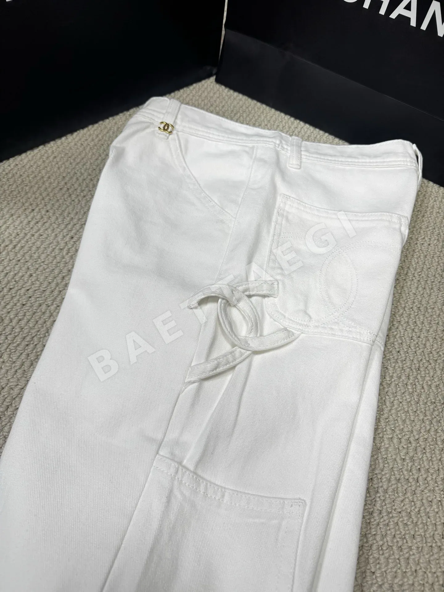 샤넬 26B 여성 바지 상세 이미지 8