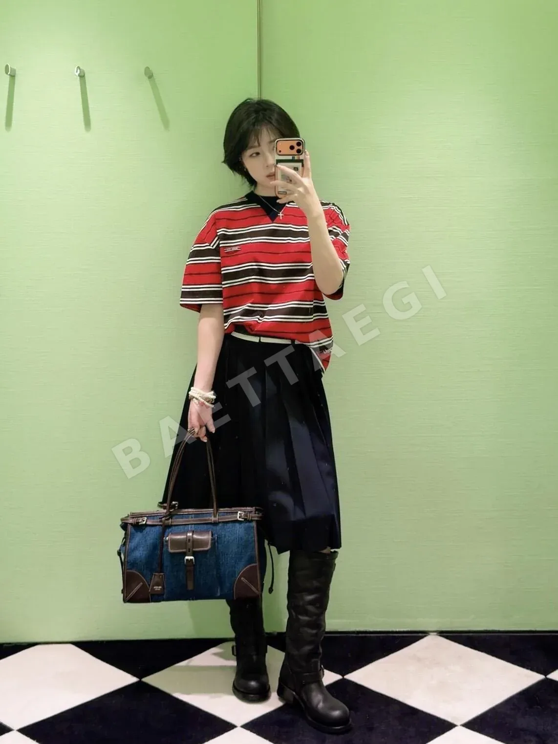 프라다 남여공용 반팔 상세 이미지 3