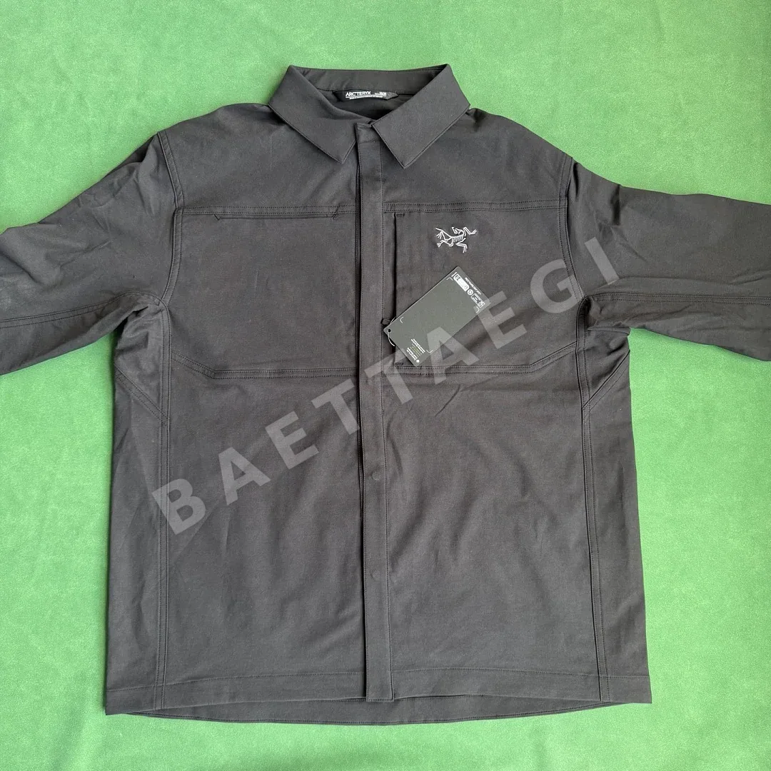아크테릭스 [LS] 블랙 206904 Arc'teryx Cronin Cotton Overshirt CCO 상세 이미지 12