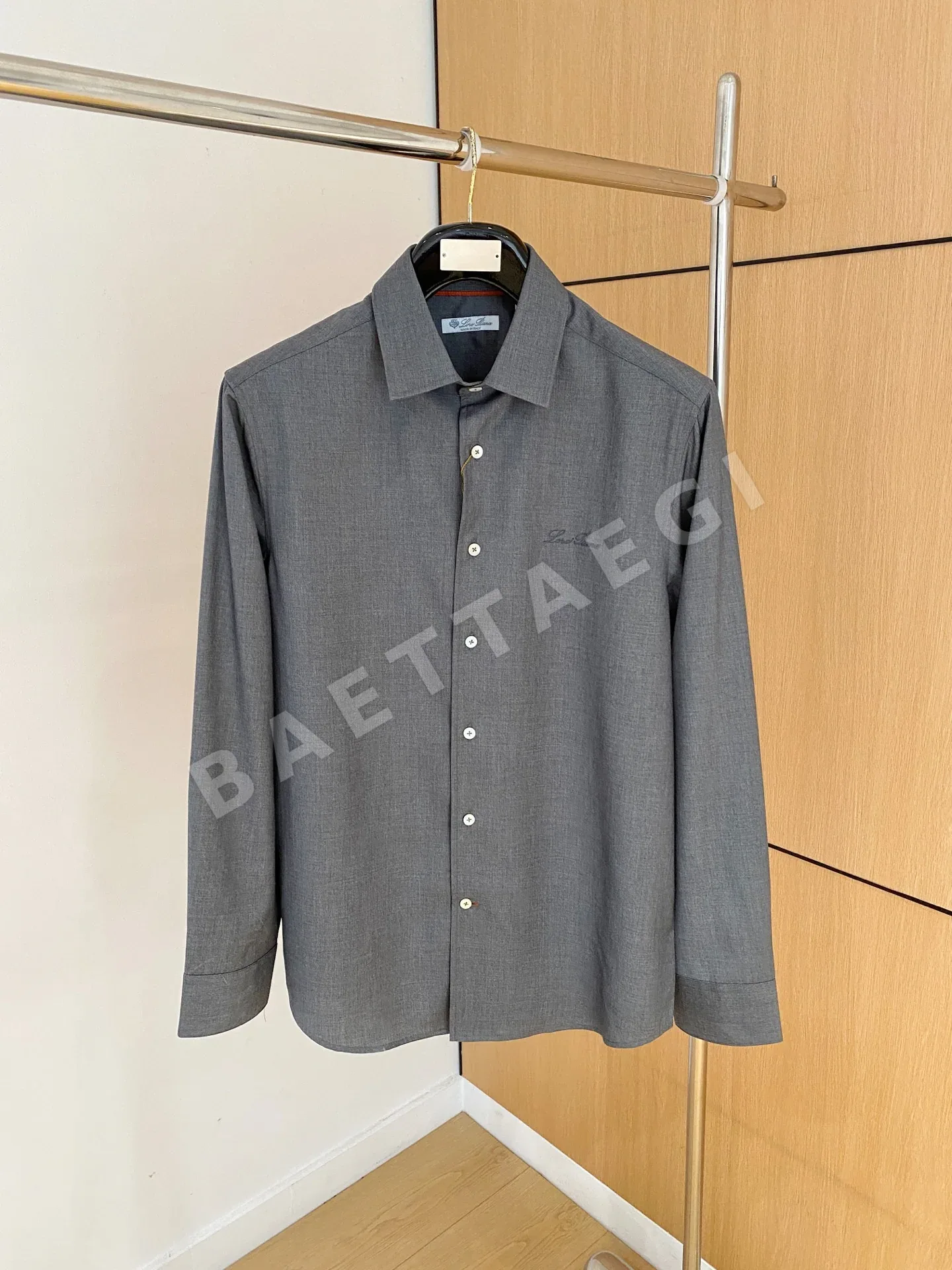 로로피아나 남성 울 긴팔 셔츠 88477