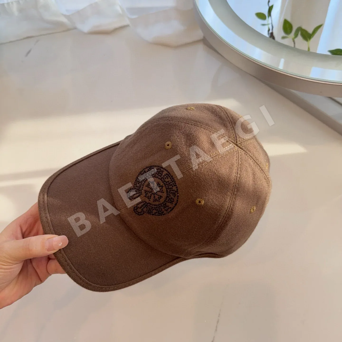 크롬하츠 기모 코튼 베이스볼 캡 상세 이미지 2