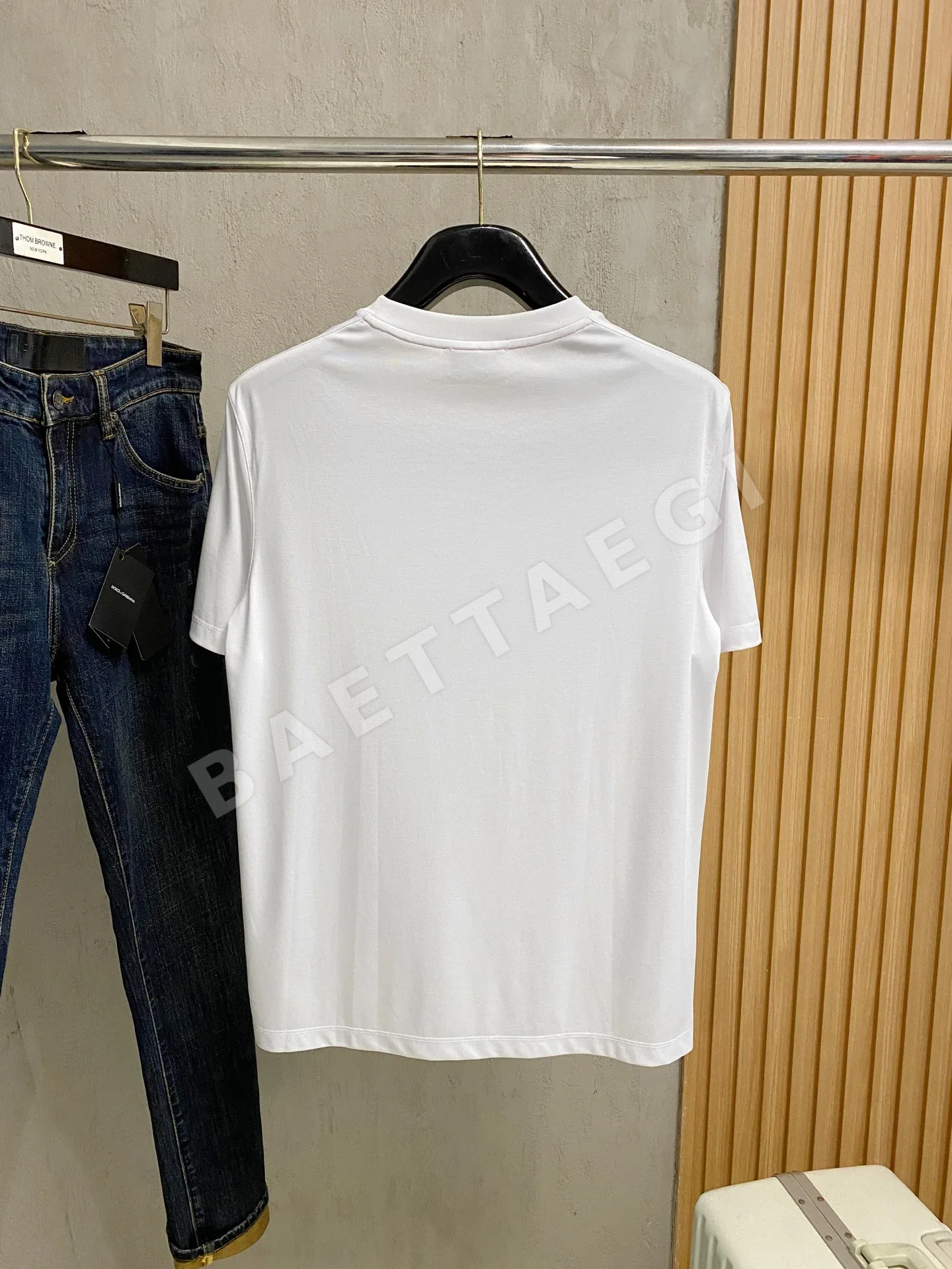 에르메스 크루넥 코튼 반팔 티셔츠 상세 이미지 9